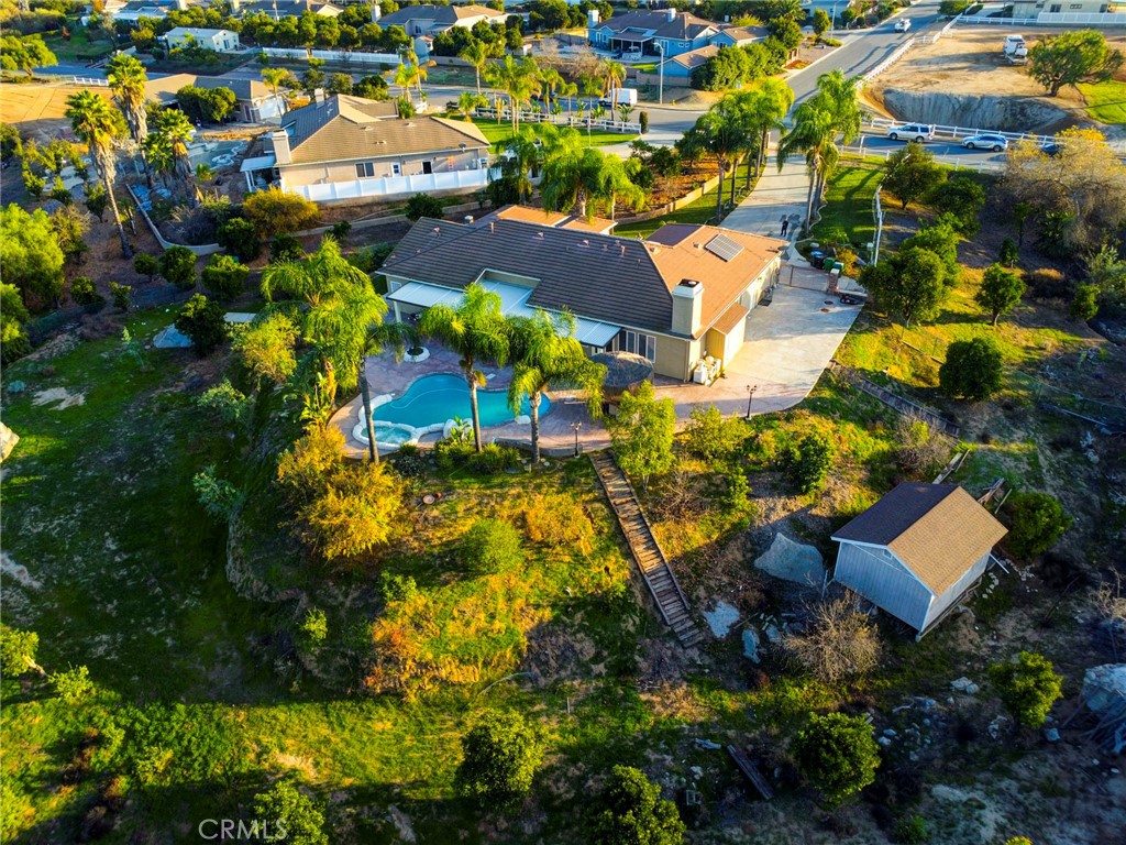 18120 Gentian Avenue Riverside, CA 92508 - Photo 14 of 51 an aerial view of residential houses with outdoor space