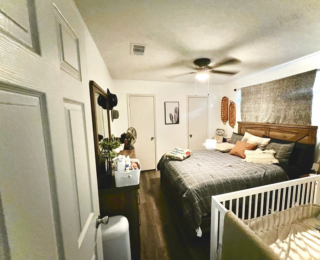 533 South Downing Street Angleton, TX 77515 - Photo 4 of 7 a bedroom with furniture and a window