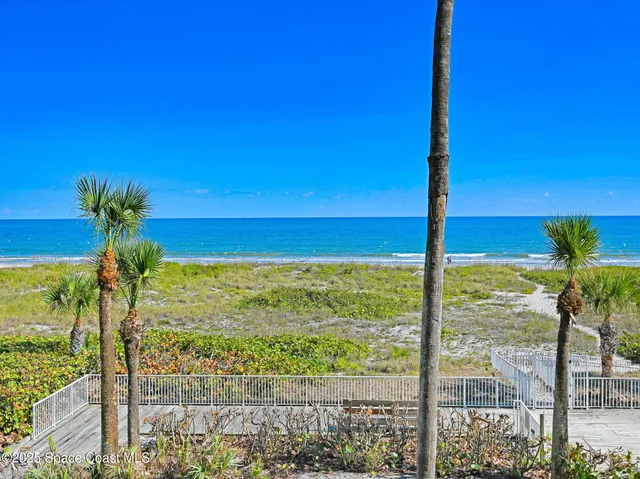 a view of ocean from a window