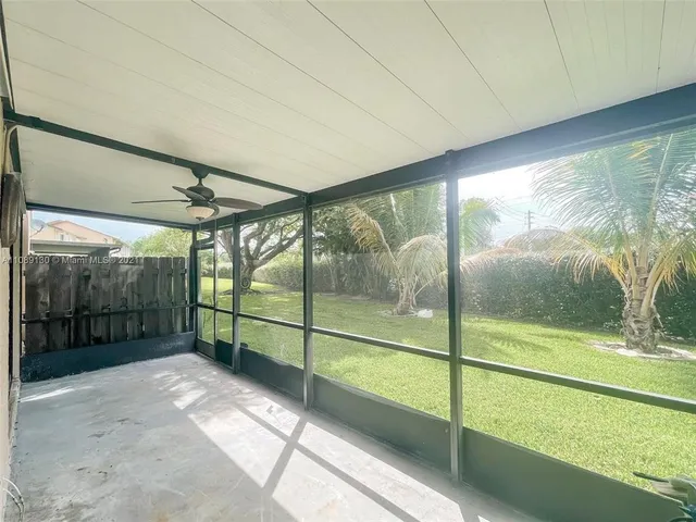 a view of a room with window