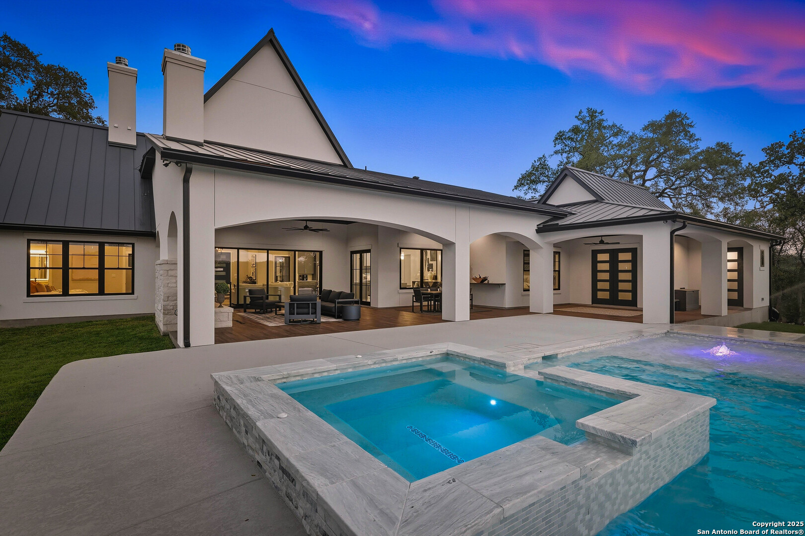 596 Ruger Road Fredericksburg, TX 78624 - Photo 40 of 63 front view of a house with a yard