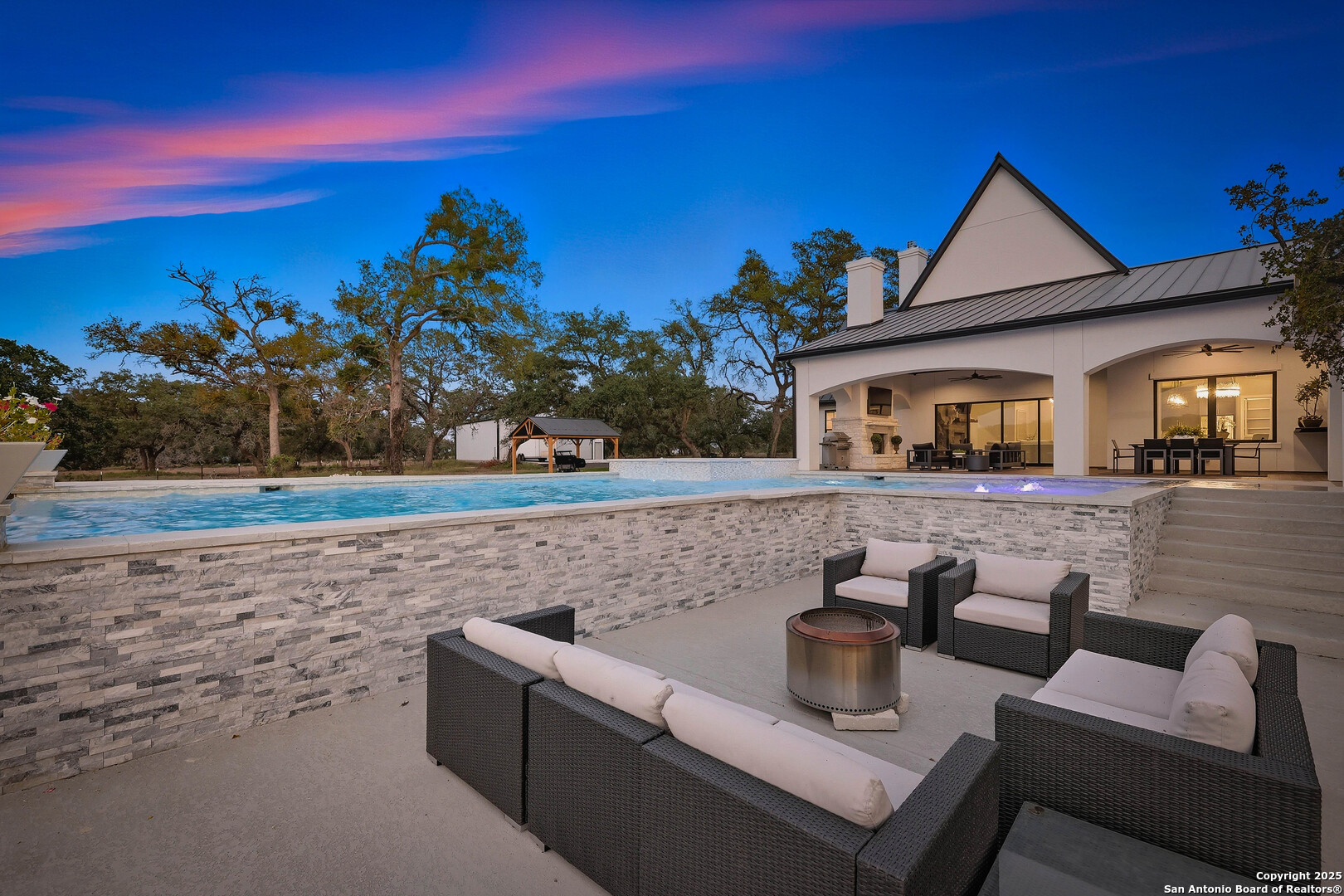 596 Ruger Road Fredericksburg, TX 78624 - Photo 47 of 63 a front view of a house with a yard