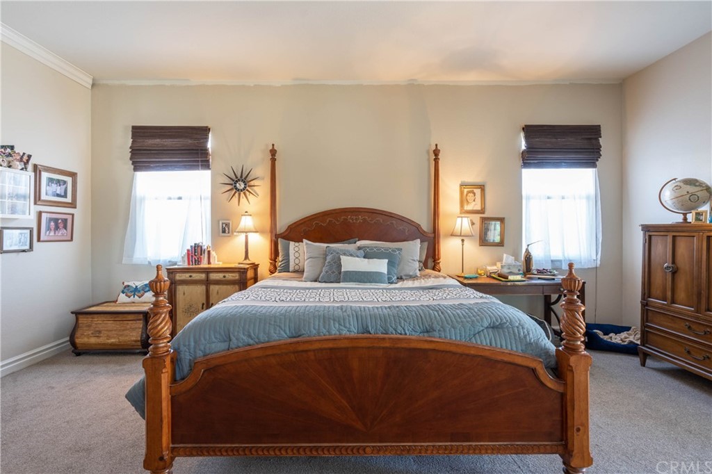 19032 Mono Drive Hesperia, CA 92345 - Photo 42 of 54 a bedroom with a bed and wooden floor