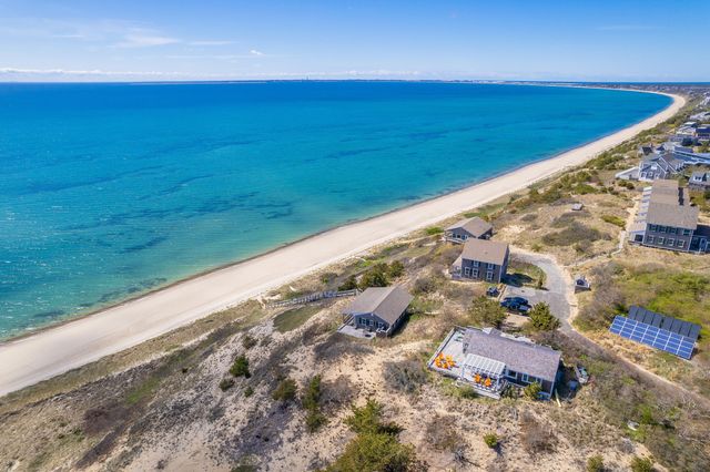 a view of lake and mountain