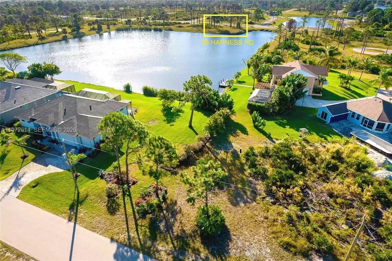 26 Harness Placida, FL 33946 - Photo 2 of 20 a view of a lake with a lake