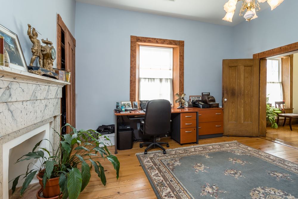 568 Whetstone Draft Road Mount Solon, VA 22843 - Photo 28 of 49 a view of a workspace with furniture and a window