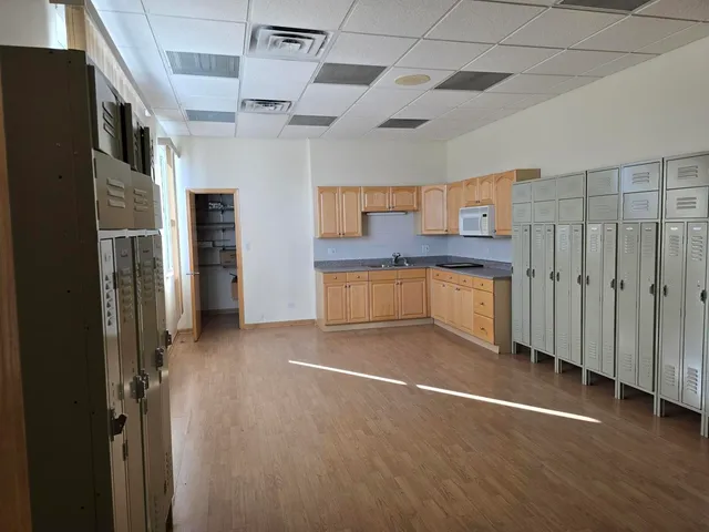 a car parked in front of a building