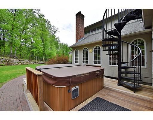 46 Meadow Road Bolton, MA 01740 - Photo 23 of 29 a view of a house with wooden deck
