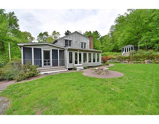 46 Meadow Road Bolton, MA 01740 - Photo 29 of 29 a view of a house with backyard and sitting area