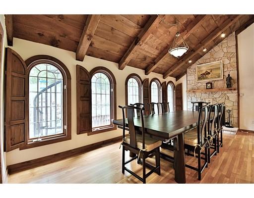 46 Meadow Road Bolton, MA 01740 - Photo 6 of 29 a view of a dining room with furniture and wooden floor
