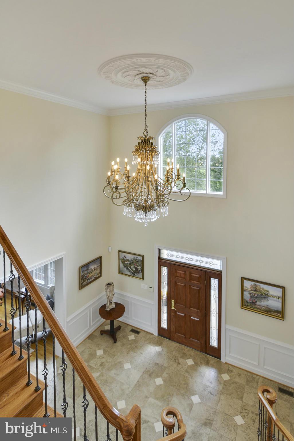 15679 Limestone School Road Leesburg, VA 20176 - Photo 10 of 30 Grand foyer welcomes you with tumbled marble floor