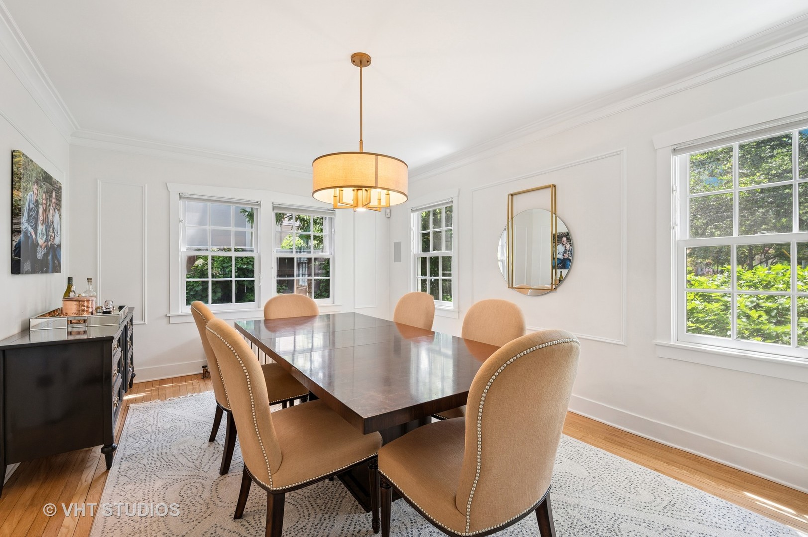 720 Willow Road Winnetka, IL 60093 - Photo 6 of 28 a view of a dining room with furniture window and outside view