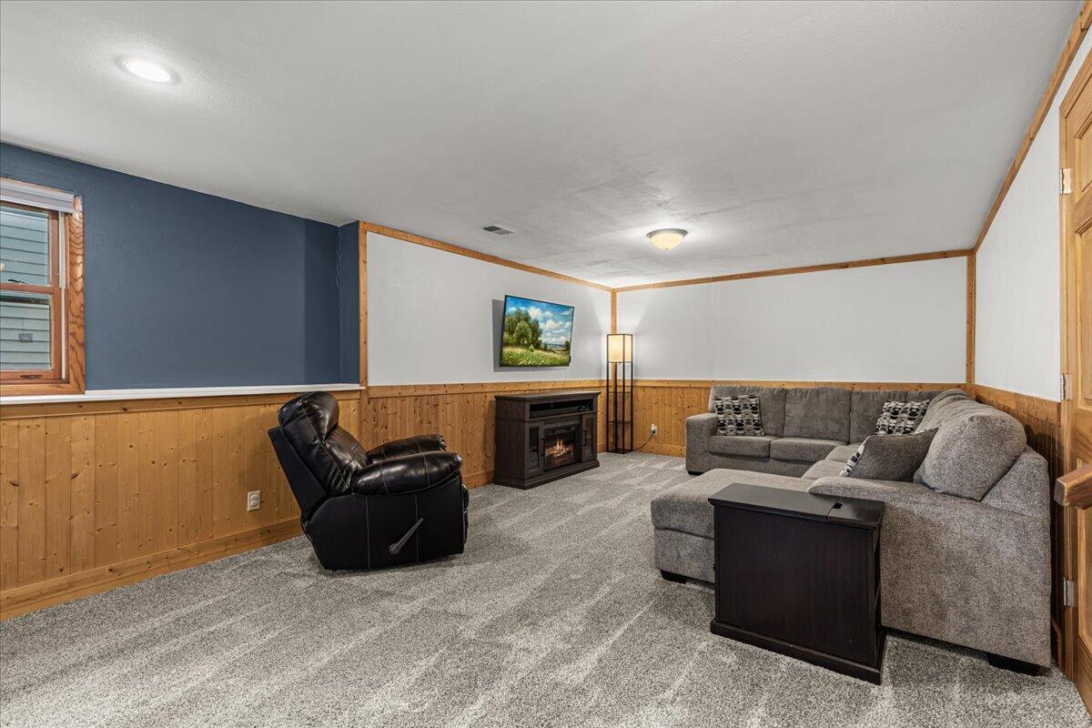 819 Kings Ridge Court East West Bend, WI 53090 - Photo 19 of 41 Lower-Level Family Room