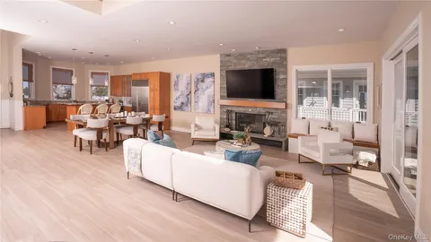 a bathroom with a bathtub and a sink