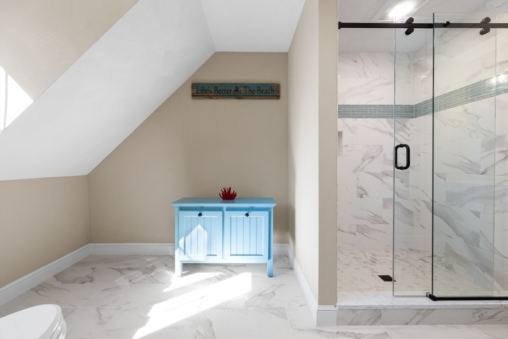 71 Porter Road Boxford, MA 01921 - Photo 20 of 37 a bathroom with a shower and a sink