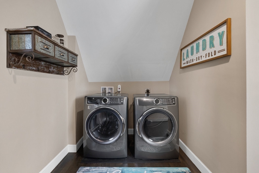 71 Porter Road Boxford, MA 01921 - Photo 24 of 37 a utility room with dryer and washer