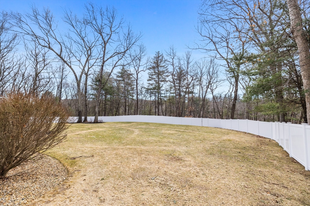 71 Porter Road Boxford, MA 01921 - Photo 31 of 37 a view of a yard with trees