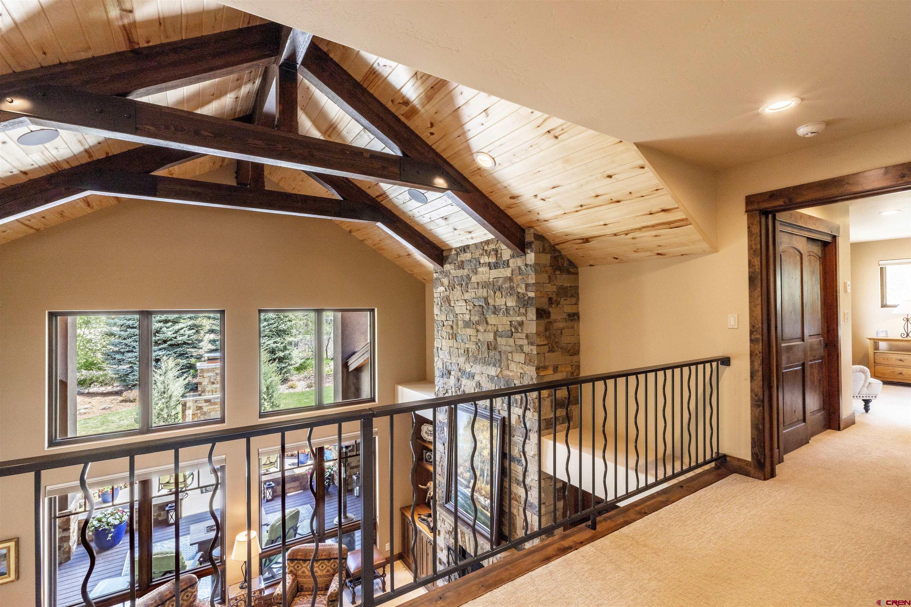 610 Red Rock Road Durango, CO 81301 - Photo 24 of 35 a view of staircase with a stairs