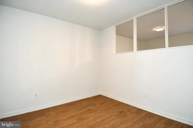 a view of empty room