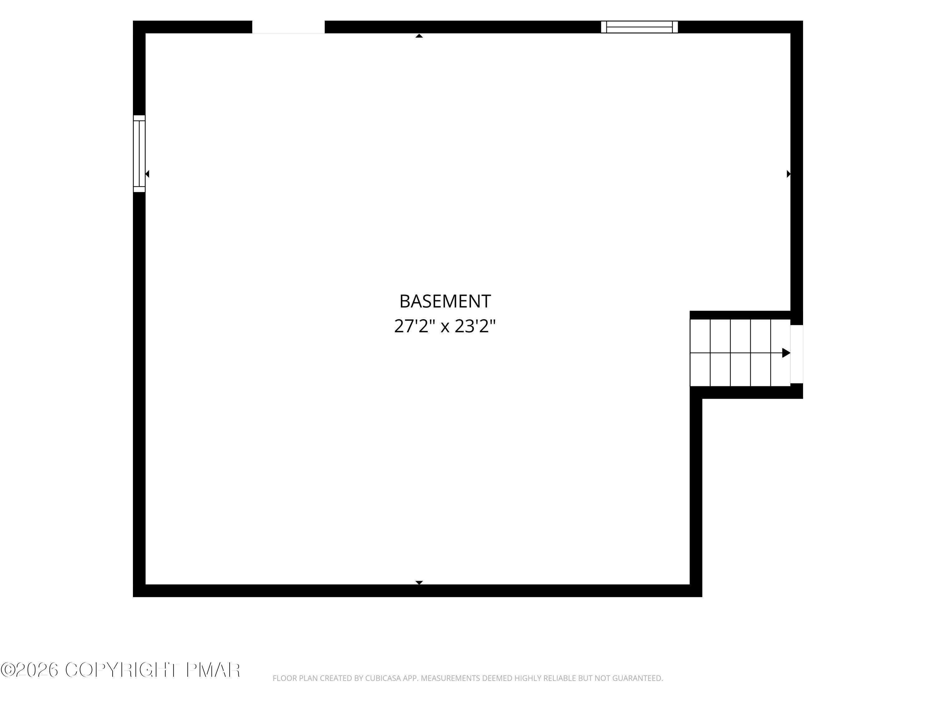 411 Barrett Road Emmaus, PA 18049 - Photo 30 of 32 Floor Plan Basement (Unfinished)