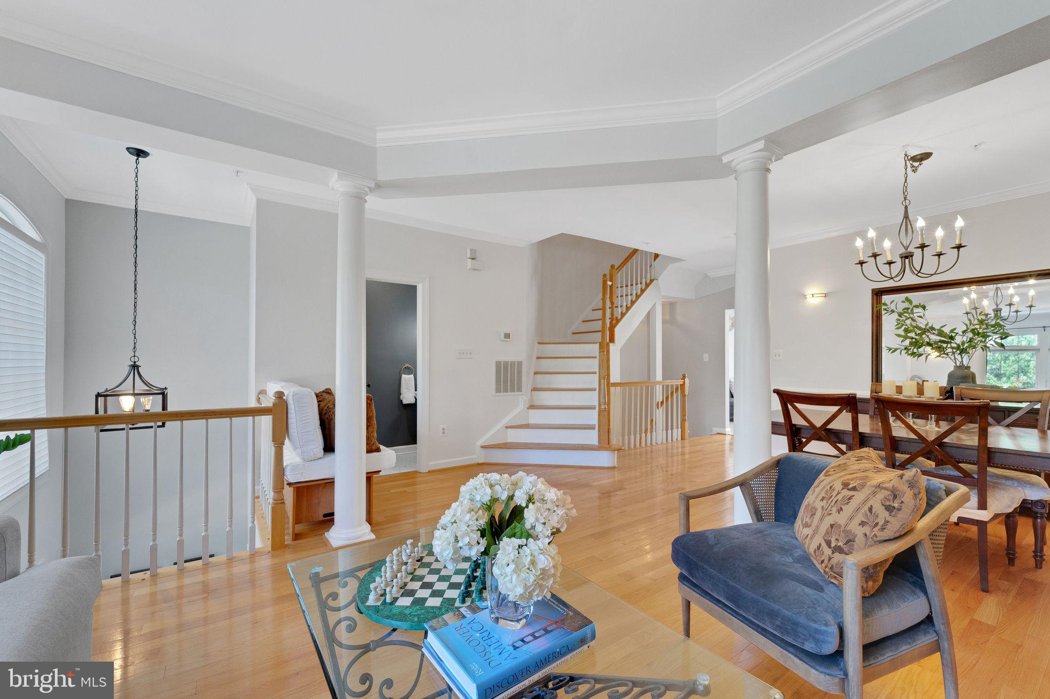 2116 Elm Tree Lane Silver Spring, MD 20906 - Photo 14 of 32 a living room with furniture and wooden floor