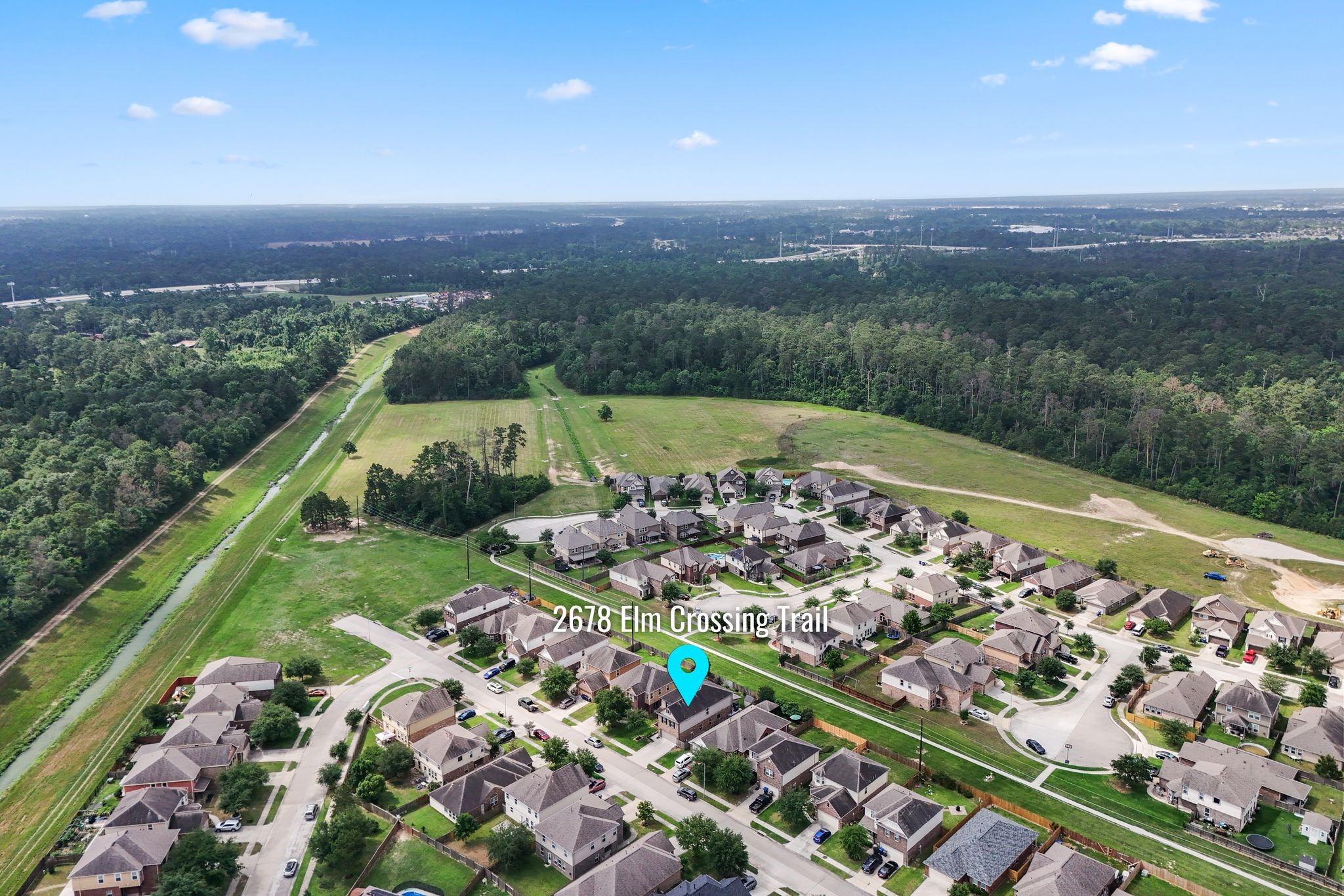 2678 Elm Crossing Trail Spring, TX 77386 - Photo 40 of 42 Such a peaceful location with lots of nature around.