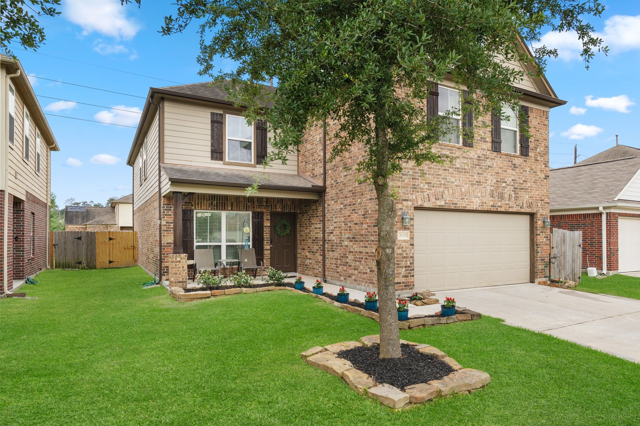 2678 Elm Crossing Trail Spring, TX 77386 - Photo 5 of 42 Fresh landscaping awaits you.