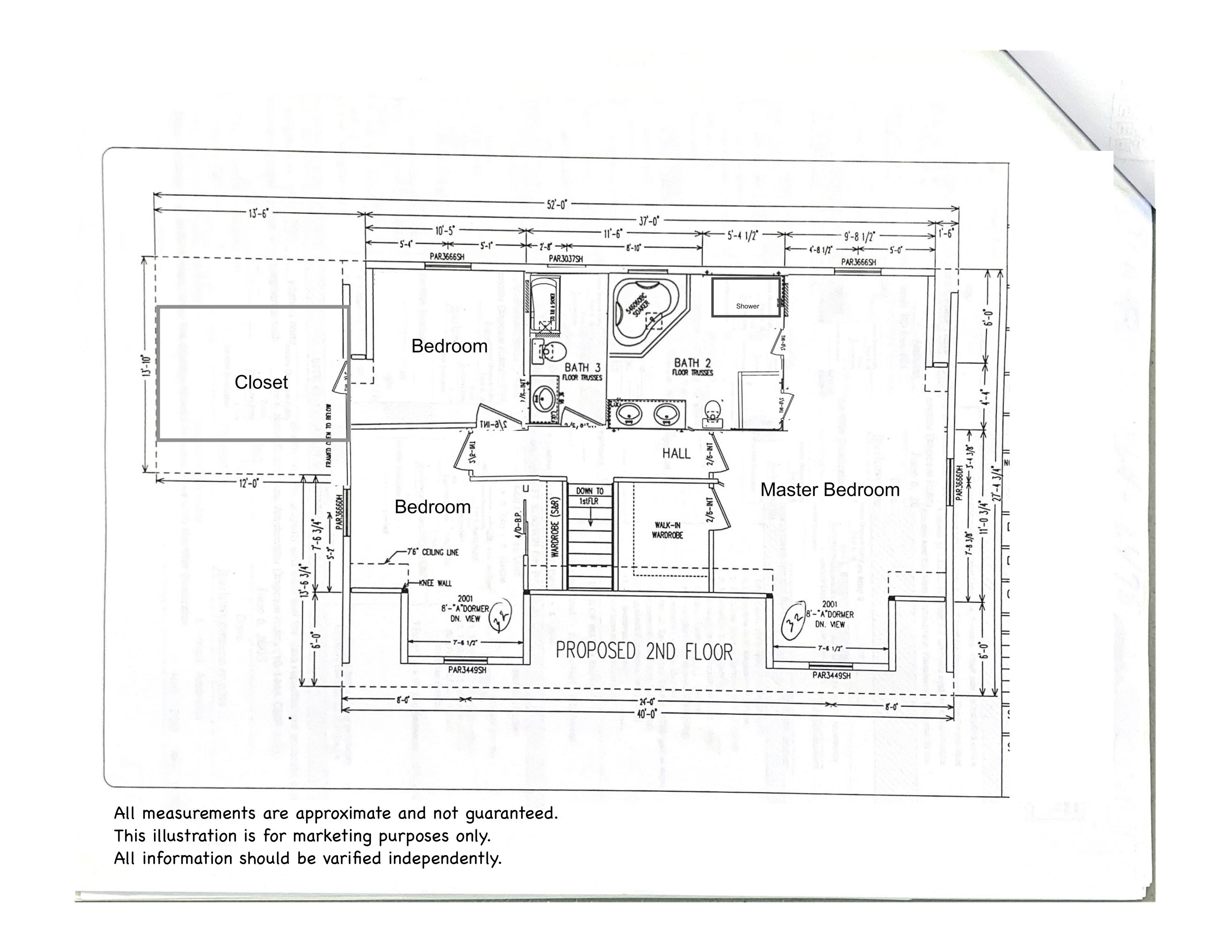 34 Haley Road Arundel, ME 04046 - Photo 34 of 34 2nd floor plan