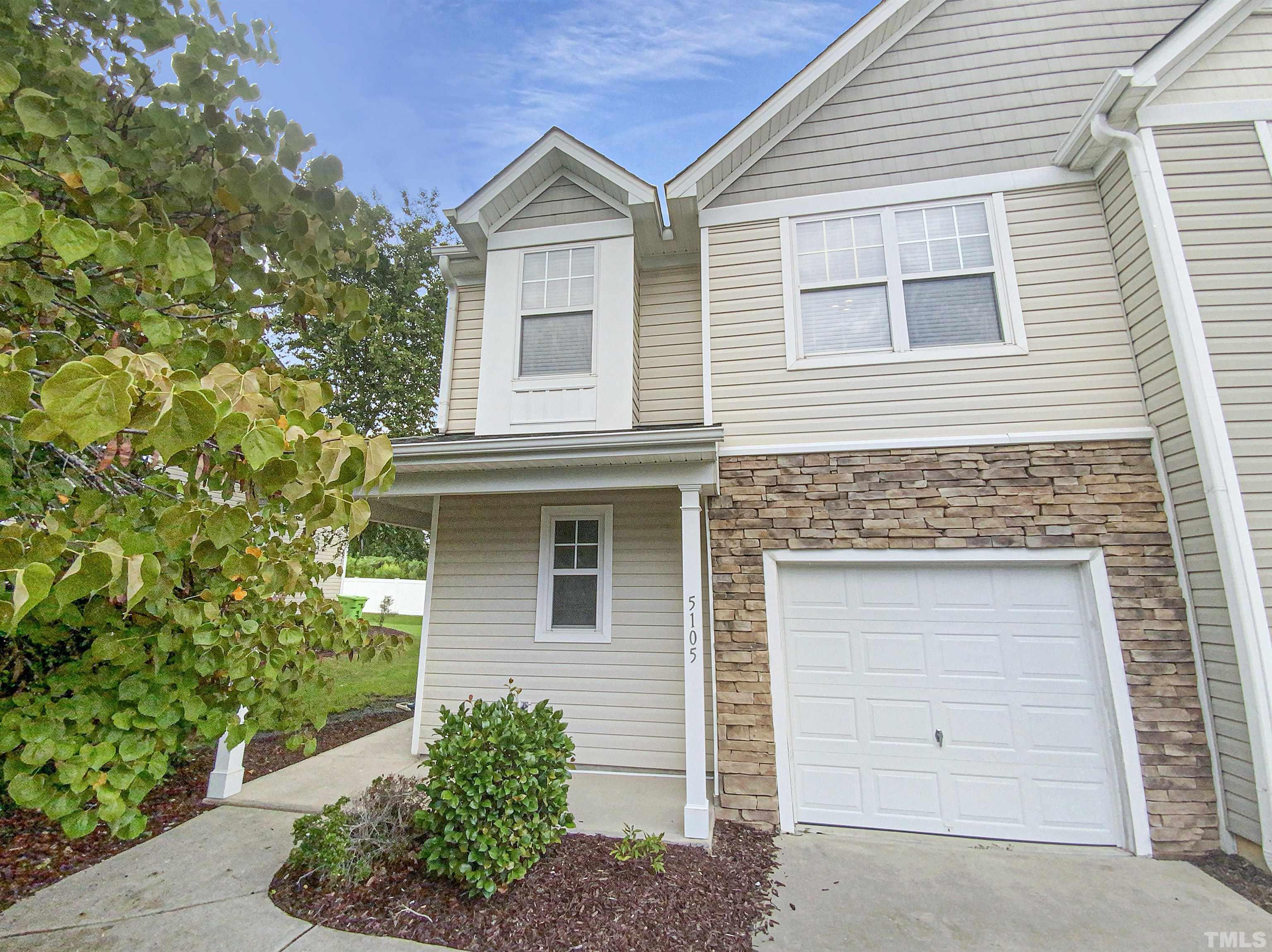 5105 Sandy Banks Road Raleigh, NC 27616 - Photo 1 of 15 front view of a house with a yard