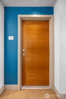 a view of front door