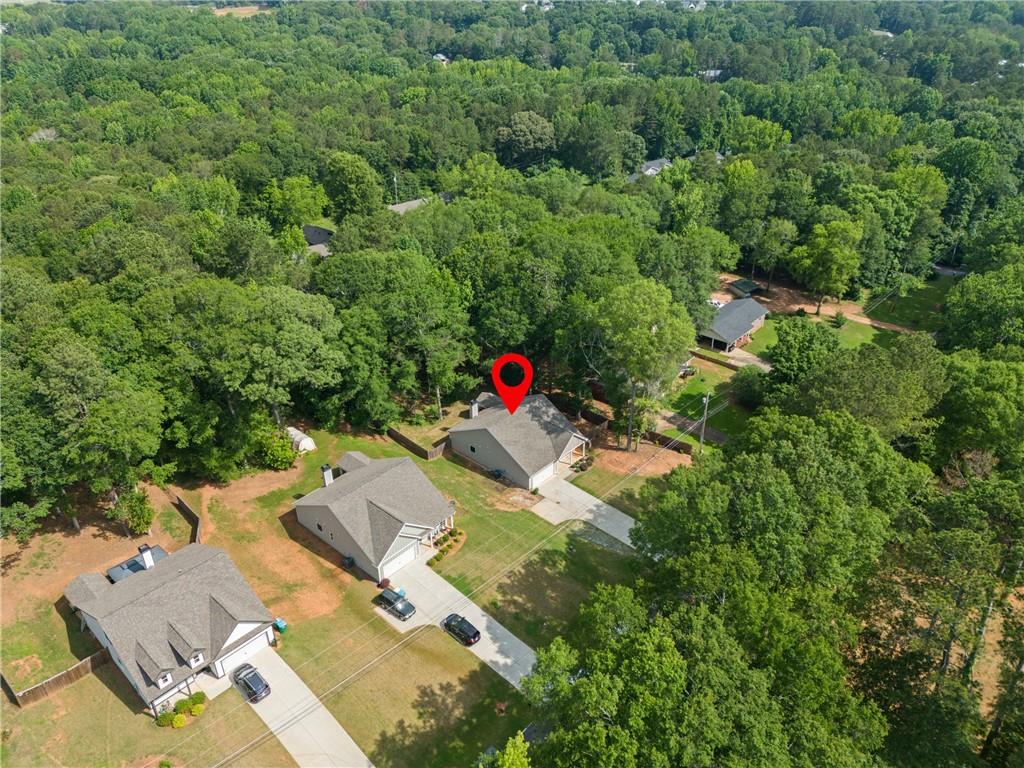 245 Hospital Road Commerce, GA 30529 - Photo 28 of 33 an aerial view of residential house with outdoor space