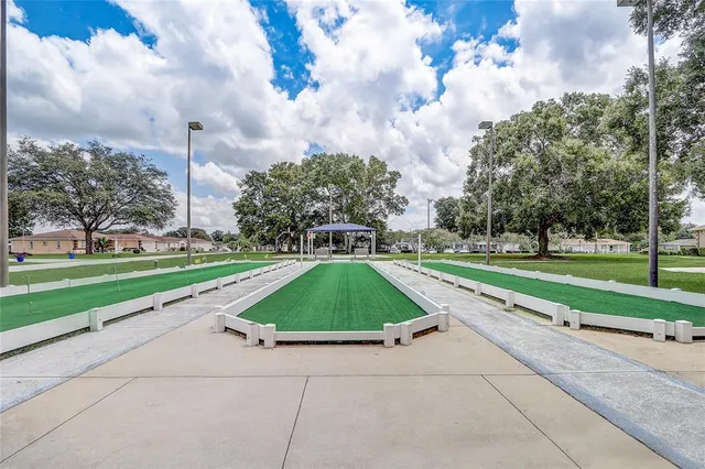 a view of a basketball court