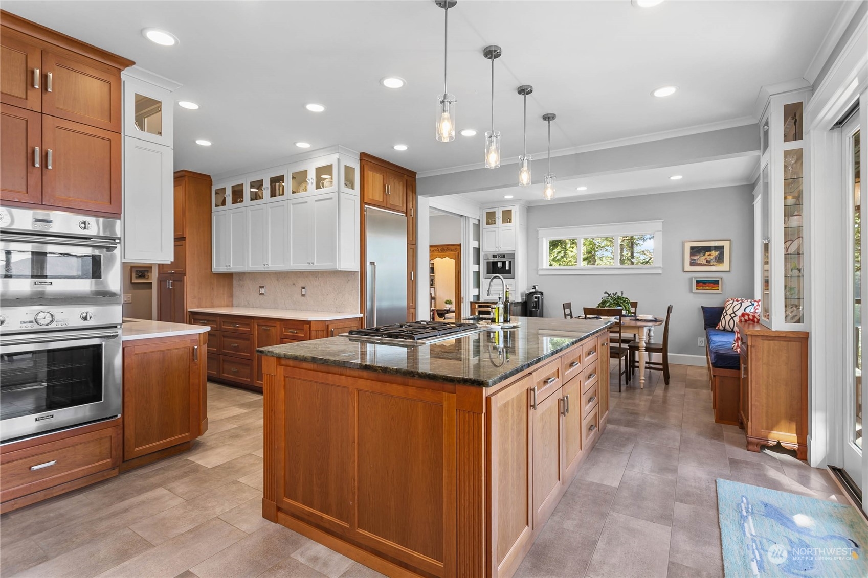 324 Sea Pines Road Bellingham, WA 98229 - Photo 11 of 40 a kitchen with stainless steel appliances granite countertop a sink and stove