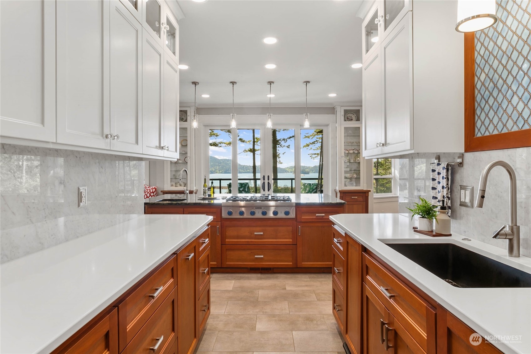 324 Sea Pines Road Bellingham, WA 98229 - Photo 13 of 40 a kitchen with lots of counter top space and a sink