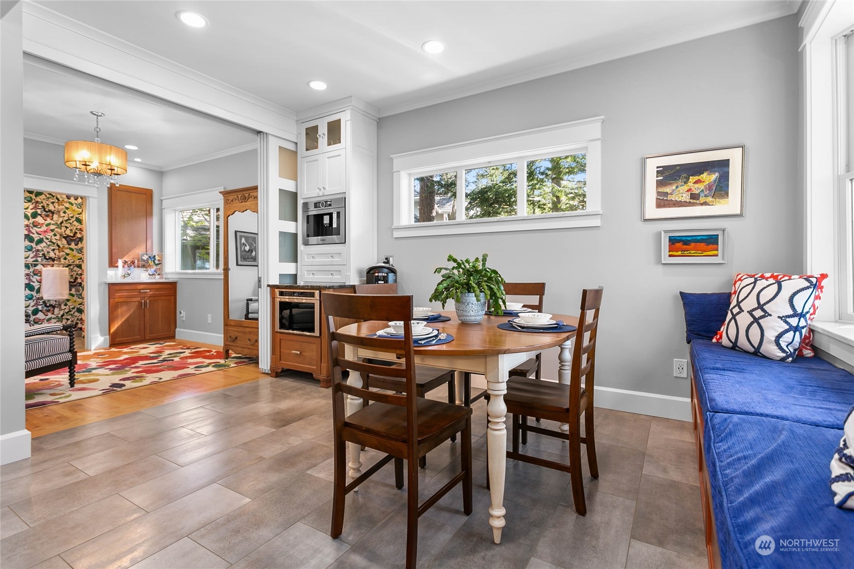 324 Sea Pines Road Bellingham, WA 98229 - Photo 19 of 40 a view of a dining room with furniture and wooden floor