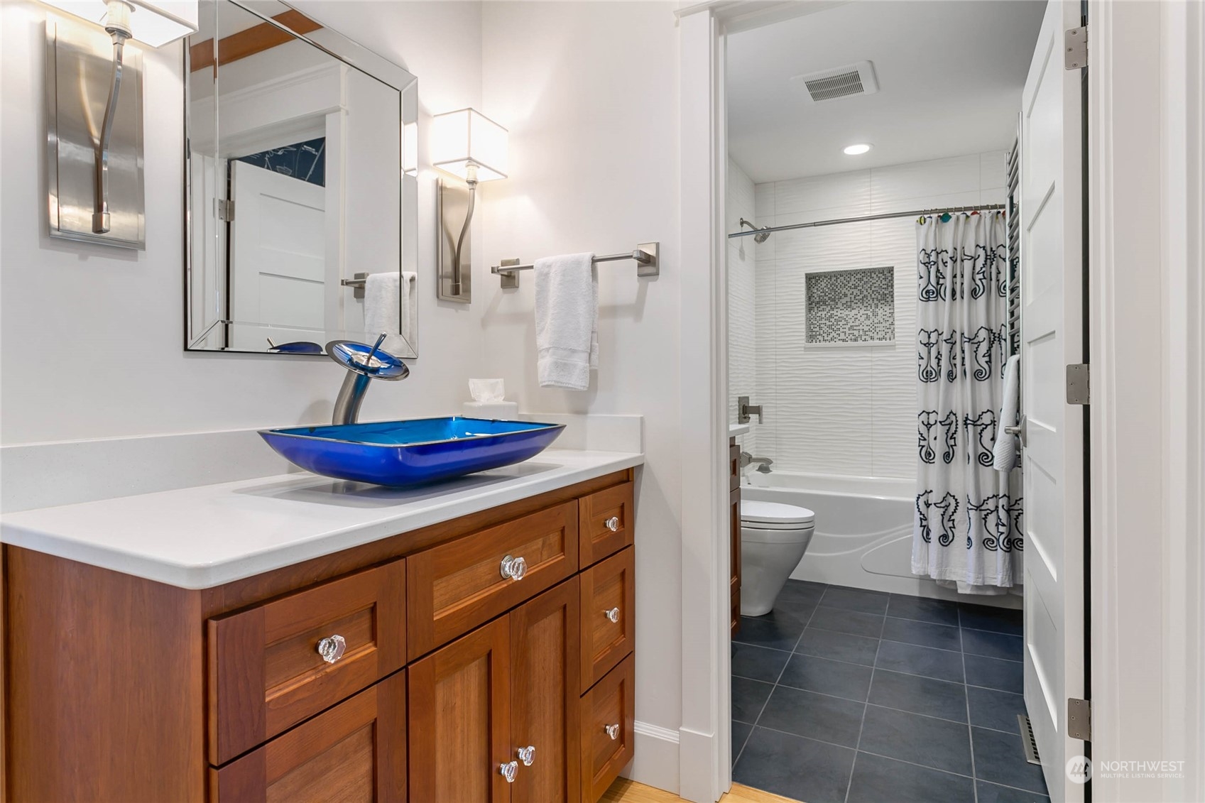 324 Sea Pines Road Bellingham, WA 98229 - Photo 32 of 40 a bathroom with a sink a toilet and shower