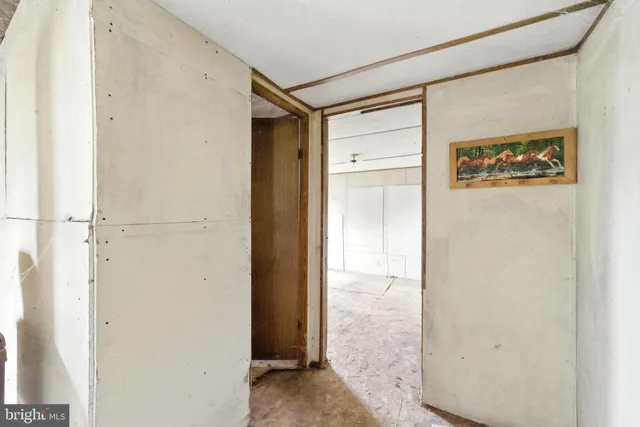 a view of storage and utility room in a house
