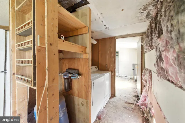 a view of a room with an entryway