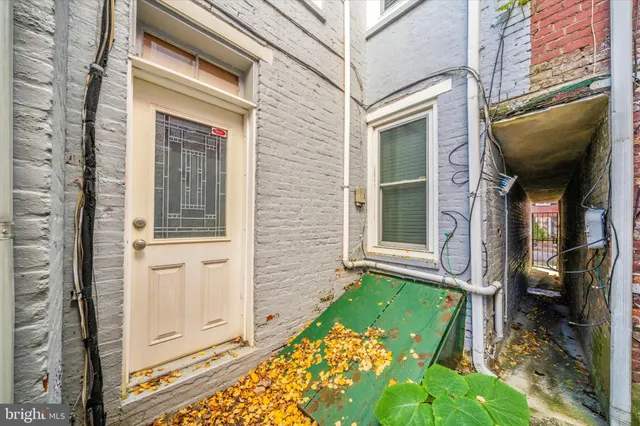 a view of house front door