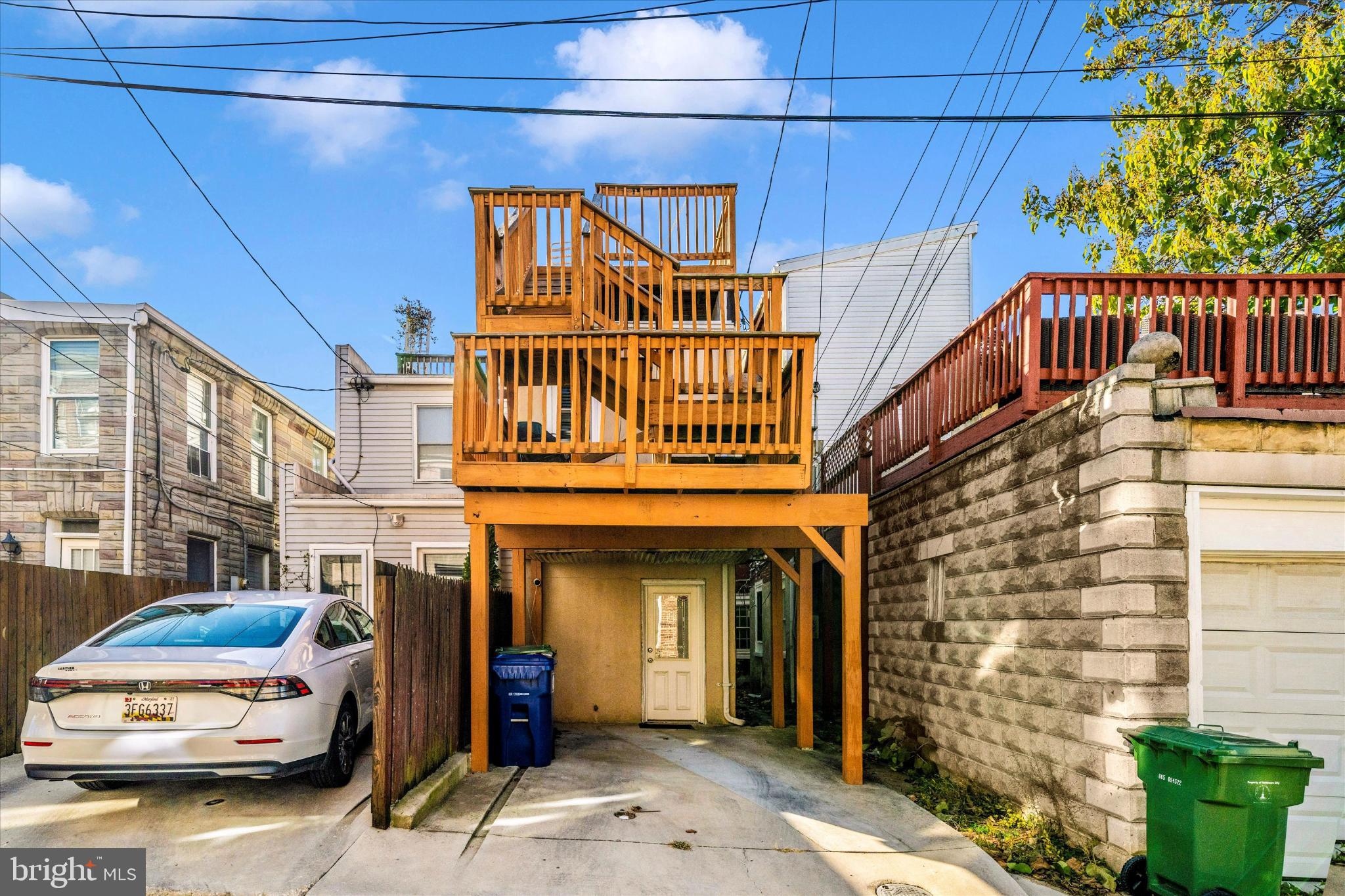1221 William Street Baltimore, MD 21230 - Photo 42 of 44 a view of a car park in front of a building