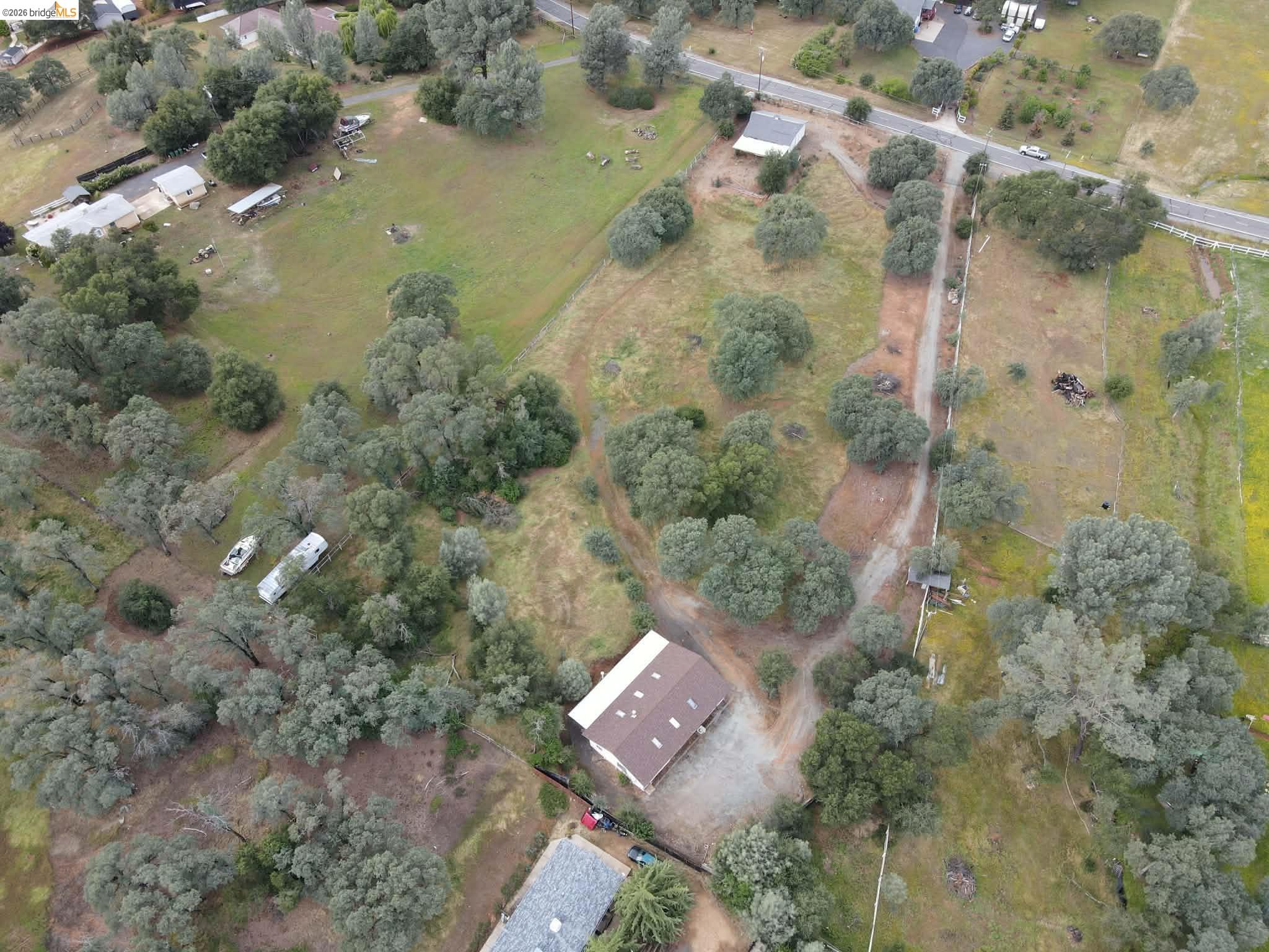 913 Quill Road Copperopolis, CA 95228 - Photo 54 of 55 an aerial view of a house with a yard
