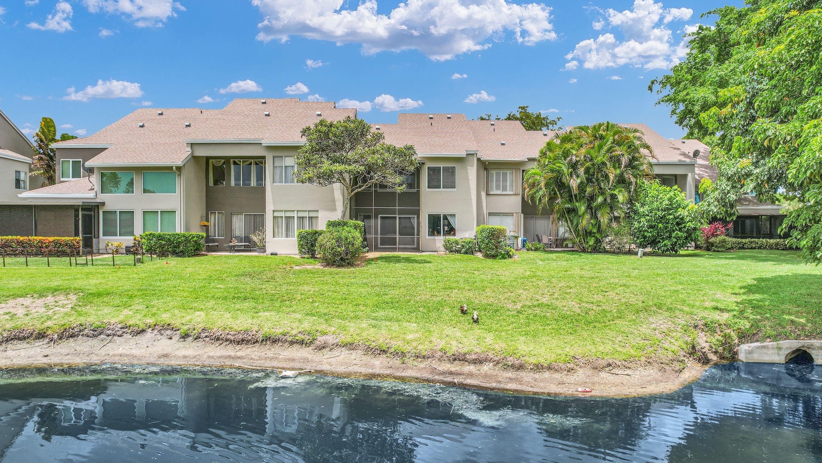 6773 Boca Pines Trail, Unit D Boca Raton, FL 33433 - Photo 8 of 47 Back of Home