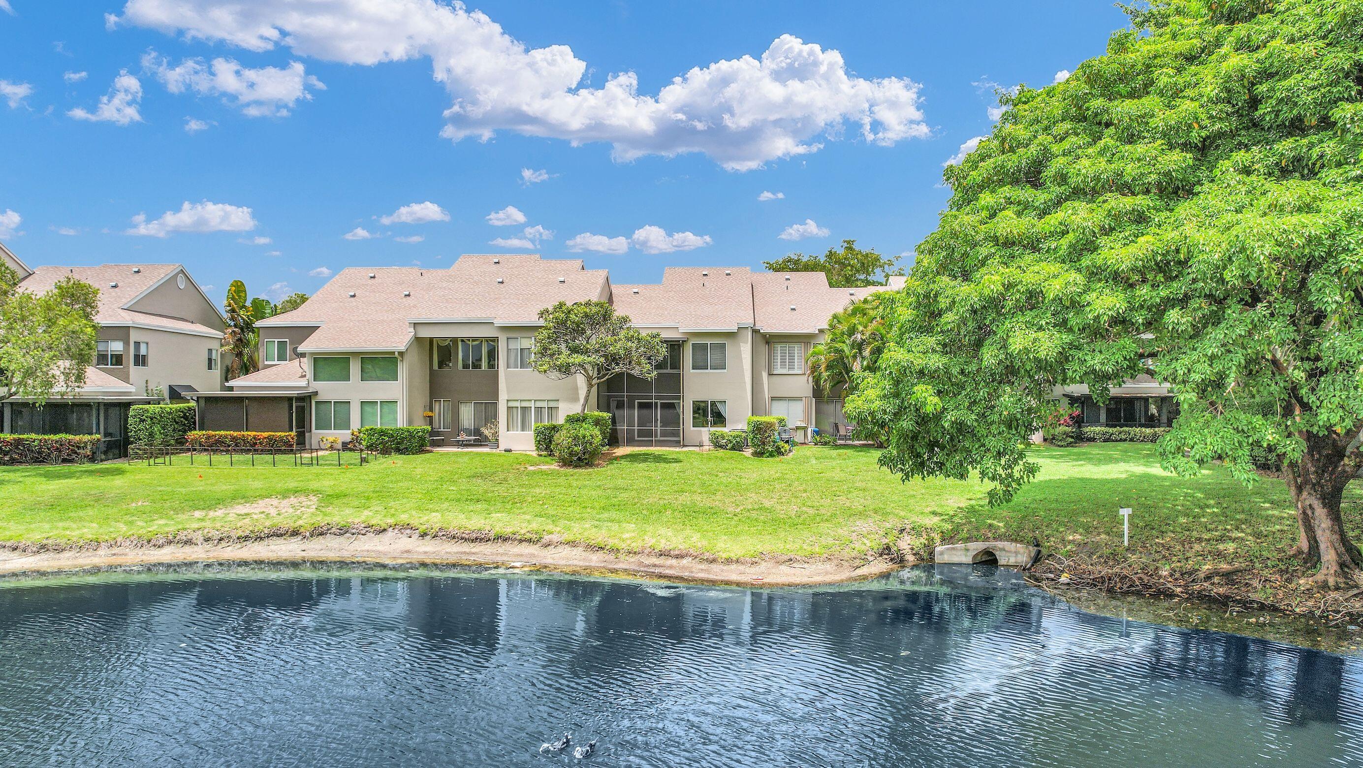 6773 Boca Pines Trail, Unit D Boca Raton, FL 33433 - Photo 9 of 47 Back of Home