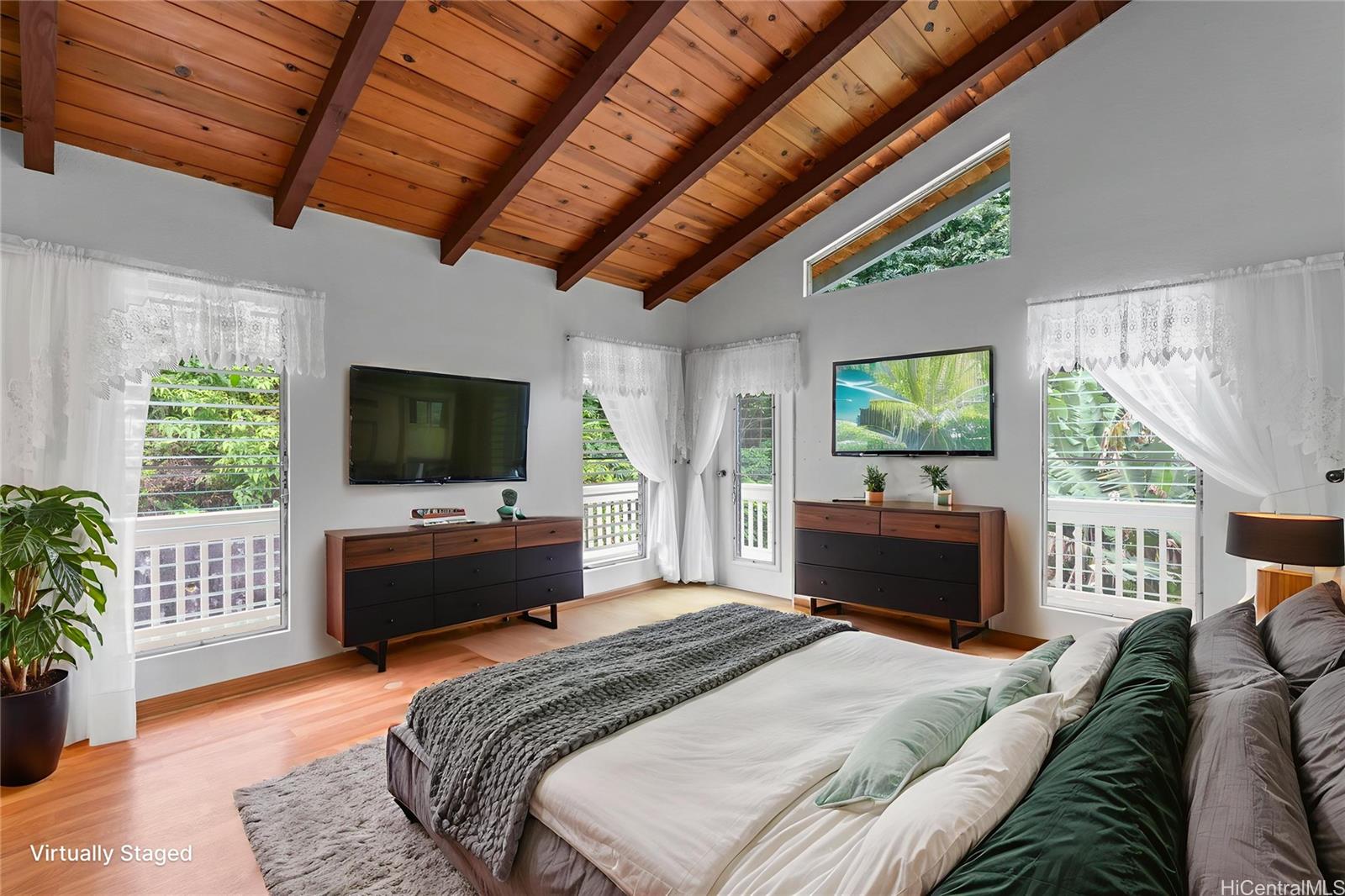 47-800 Ahuimanu Road Kaneohe, HI 96744 - Photo 15 of 25 Primary Bedroom virtually furnished