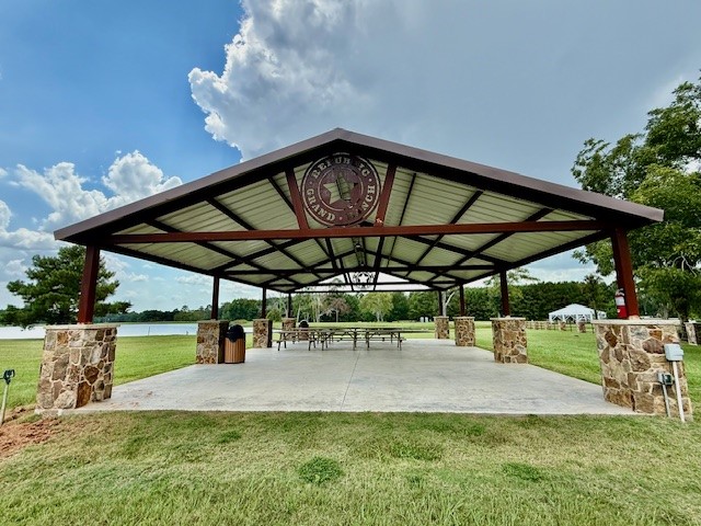 10769 Ruger Road Willis, TX 77378 - Photo 16 of 19 a view of yard with patio