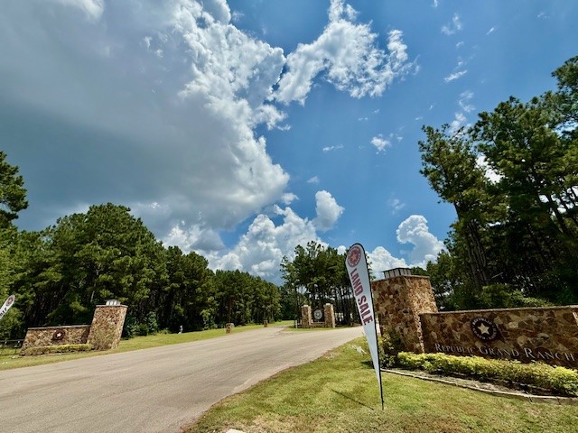 10769 Ruger Road Willis, TX 77378 - Photo 3 of 19 a view of a fountain in the middle of a yard