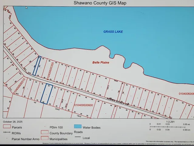 $267,900 | W8643 Adams Beach Drive, Clintonville, WI 54929