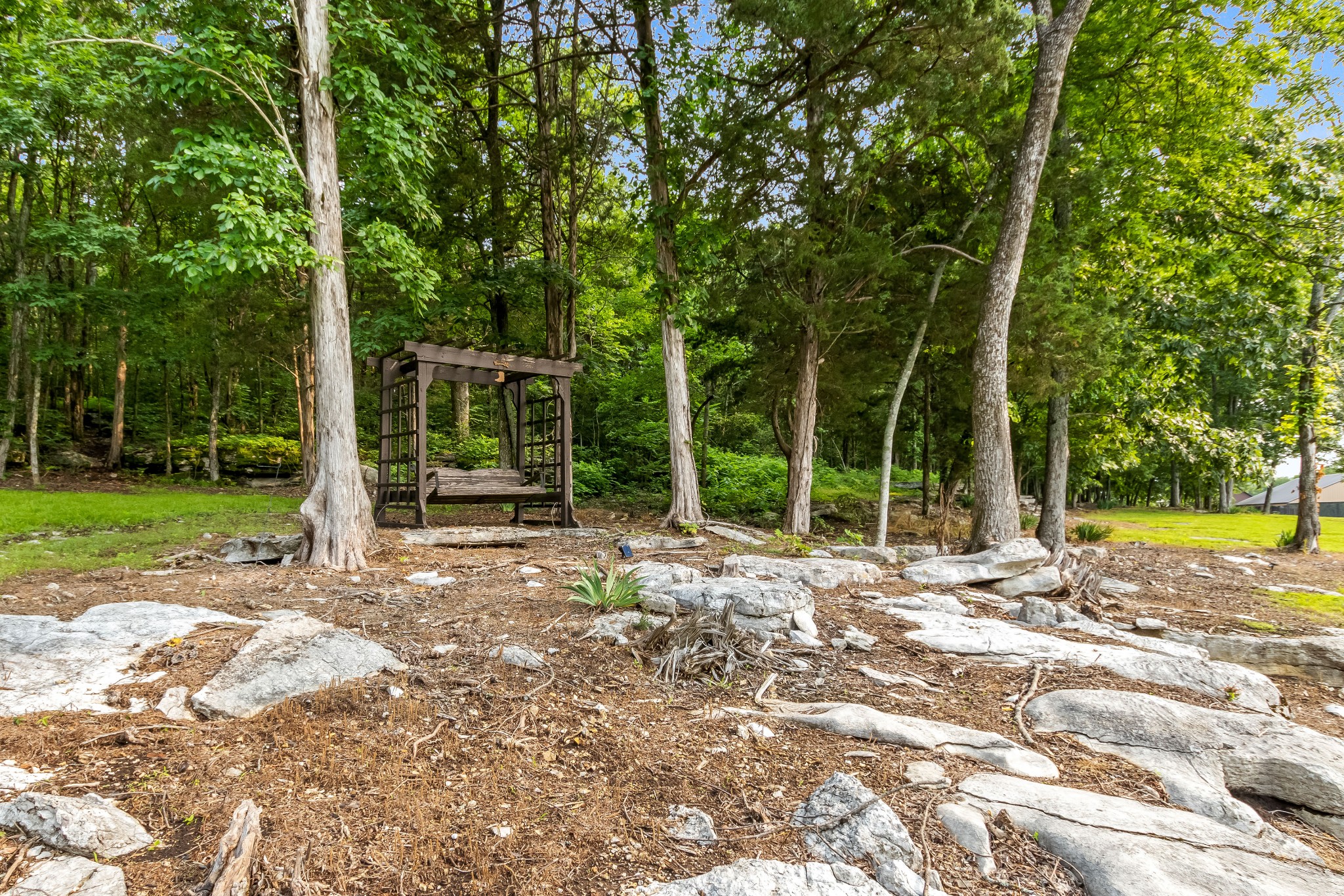 1049 Oregon Road Lascassas, TN 37085 - Photo 88 of 99 a view of a house with backyard and a trees