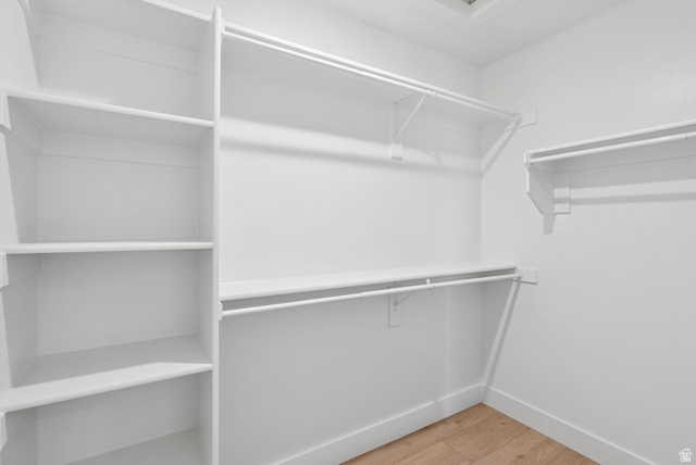 1617 North Angel Street Layton, UT 84041 - Photo 29 of 43 Walk in closet with light wood-style flooring