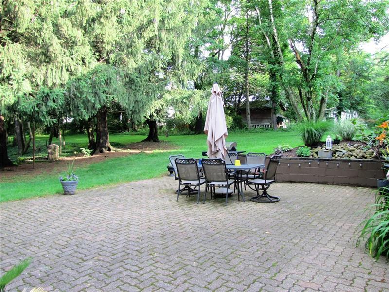 1940 Wallace Road Allison Park, PA 15101 - Photo 14 of 21 PRIVATE PATIO WITH POND